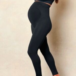 BLANQI Everday Maternity Bluish Gray Leggings Medium